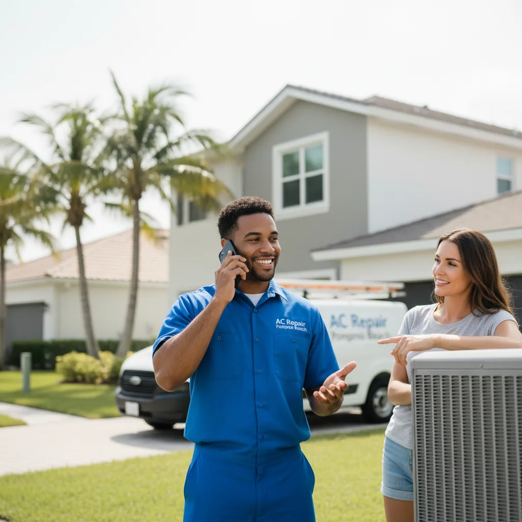AC Repair Pompano Beach customer support in National City